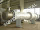 Condensatore della metropolitana di Shell per la PTA, attrezzatura trattata chimica del dispositivo di raffreddamento di titanio Gr.2 fornitore
