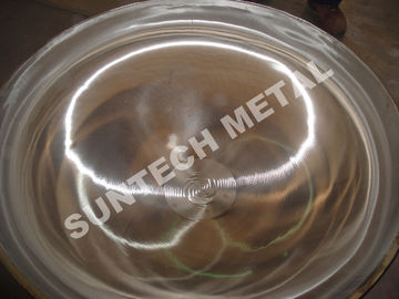 Porcellana Zirconio della testa 2/1 EHA R60702 del contenitore a pressione ed acciaio al carbonio placcati fabbrica