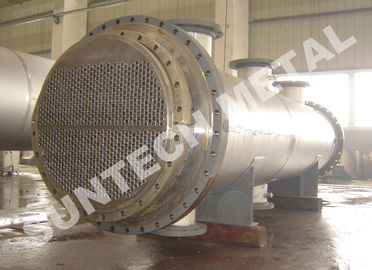 Porcellana Acciaio inossidabile S31603/316L che fa galleggiare lo scambiatore di calore capo per industria dell&#039;acido acetico fabbrica