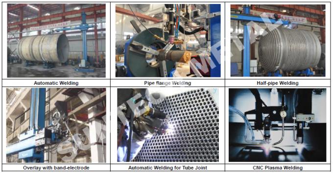 Reattori chimici industriali di titanio Gr.2 per carta e pasta-carta